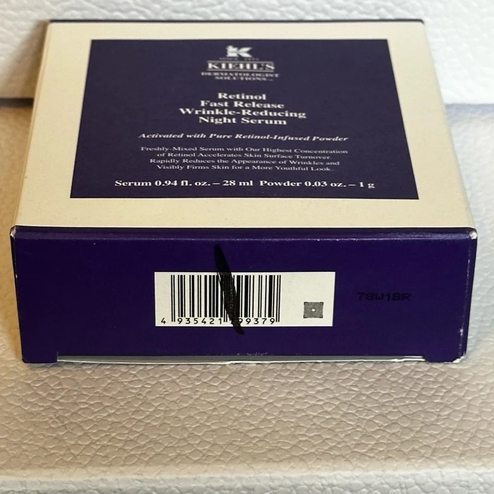 🆕 KIEHL’S Retinol Fast Release Wrinkle-Reducing Night Serum NIB / Sealed